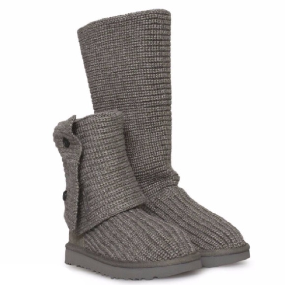 UGG Shoes Ugg Classic Cardy Sweater Knit Boots Poshmark